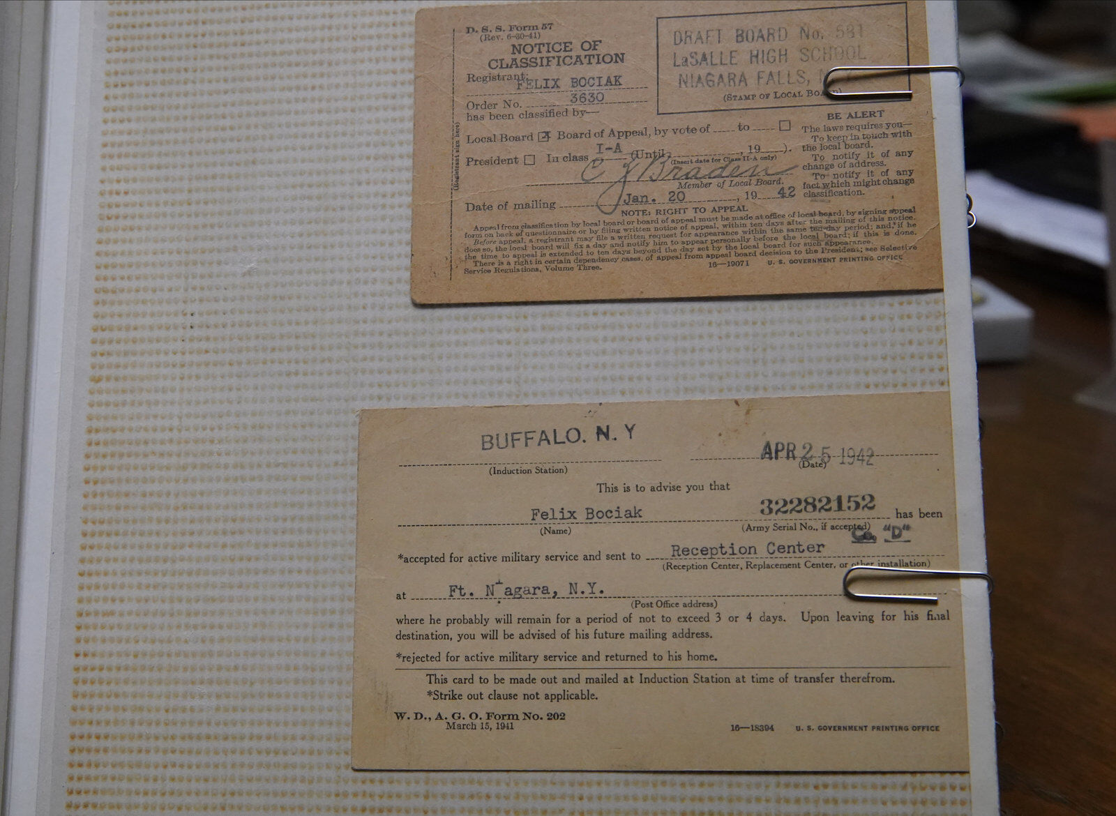 Scrap book found of Felix Bociak life that tells staggering wartime tale of loss, imprisonment